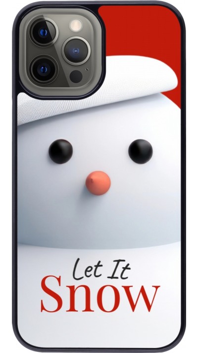 iPhone 12 Pro Max Case Hülle - Christmas 25 Xmas Snowman