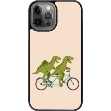 iPhone 12 Pro Max Case Hülle - Dinosaurs on bikes 2026