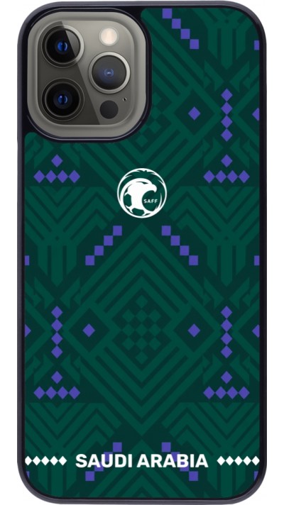 iPhone 12 Pro Max Case Hülle - Saudi Arabien 2026 personalisierbares Fussballtrikot