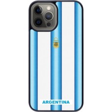 iPhone 12 Pro Max Case Hülle - Argentinien 2026 personalisierbares Fussballtrikot