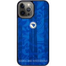 iPhone 12 Pro Max Case Hülle - Bosnien und Herzegowina 2026 personalisierbares Fussballtrikot