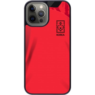 iPhone 12 Pro Max Case Hülle - Südkorea 2022 personalisierbares Fussballtrikot