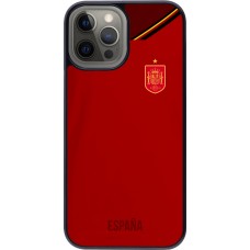 iPhone 12 Pro Max Case Hülle - Spanien 2022 personalisierbares Fußballtrikot