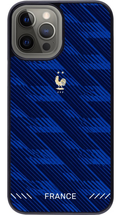 iPhone 12 Pro Max Case Hülle - Frankreich 2026 personalisierbares Fussballtrikot