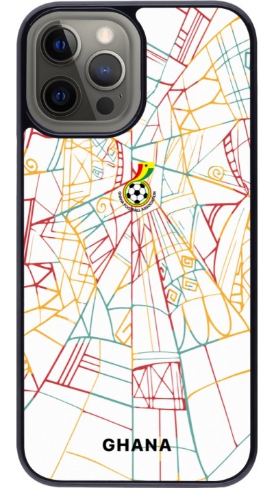 iPhone 12 Pro Max Case Hülle - Ghana 2026 personalisierbares Fussballtrikot