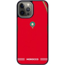 iPhone 12 Pro Max Case Hülle - Marokko 2026 personalisierbares Fussballtrikot