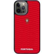 iPhone 12 Pro Max Case Hülle - Portugal 2026 personalisierbares Fussballtrikot