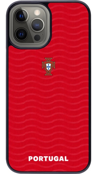 iPhone 12 Pro Max Case Hülle - Portugal 2026 personalisierbares Fussballtrikot