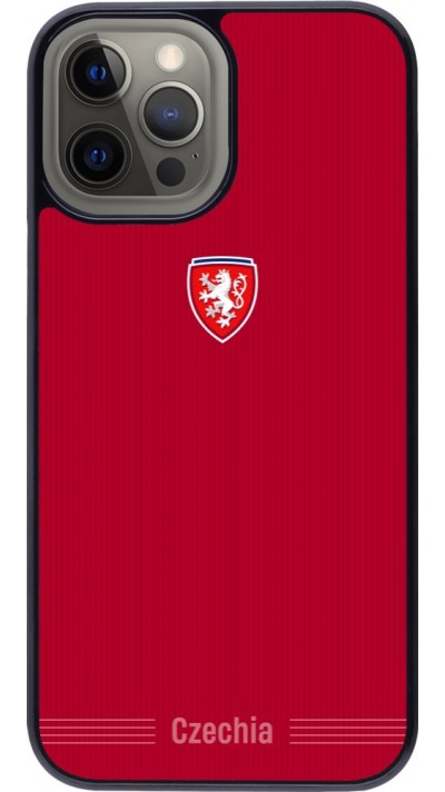 iPhone 12 Pro Max Case Hülle - Tschechische Republik 2026 personalisierbares Fussballtrikot