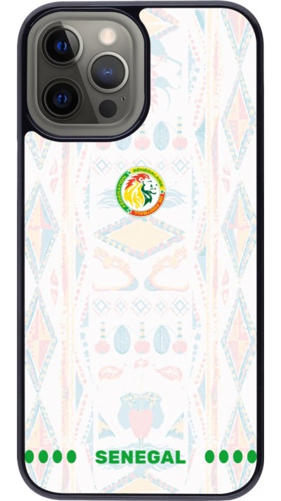 iPhone 12 Pro Max Case Hülle - Senegal 2026 personalisierbares Fussballtrikot