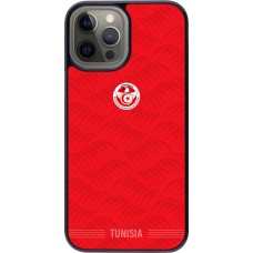 iPhone 12 Pro Max Case Hülle - Tunesien 2026 personalisierbares Fussballtrikot