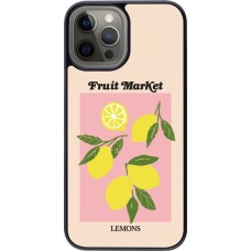 iPhone 12 Pro Max Case Hülle - Fruit market lemons 2026