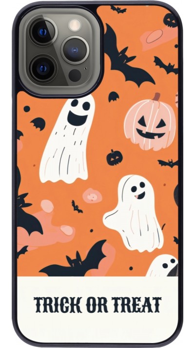 iPhone 12 Pro Max Case Hülle - Halloween 2025 Trick treat