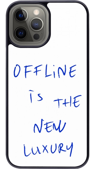 iPhone 12 Pro Max Case Hülle - Offline is the new luxury
