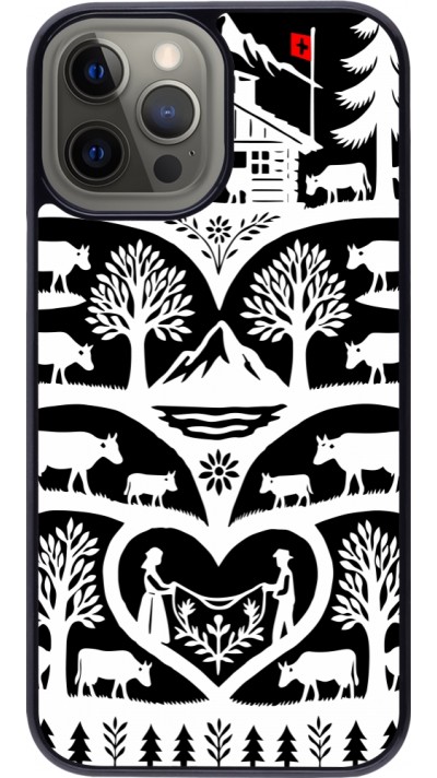 iPhone 12 Pro Max Case Hülle - Poya Schweiz 2 schwarz