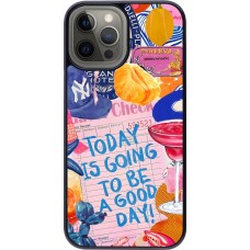 iPhone 12 Pro Max Case Hülle - Preppy Today is Going to be a good day