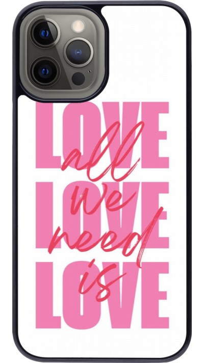 iPhone 12 Pro Max Case Hülle - Saint Valentines Day 26 Love all we need is