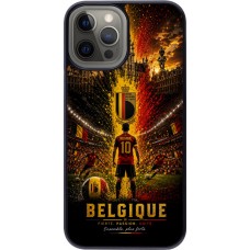 iPhone 12 Pro Max Case Hülle - Fussball Belgien splash 2026