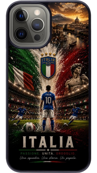 iPhone 12 Pro Max Case Hülle - Fussball Italien splash 2026