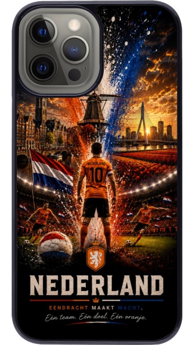 iPhone 12 Pro Max Case Hülle - Fussball Niederlande splash 2026