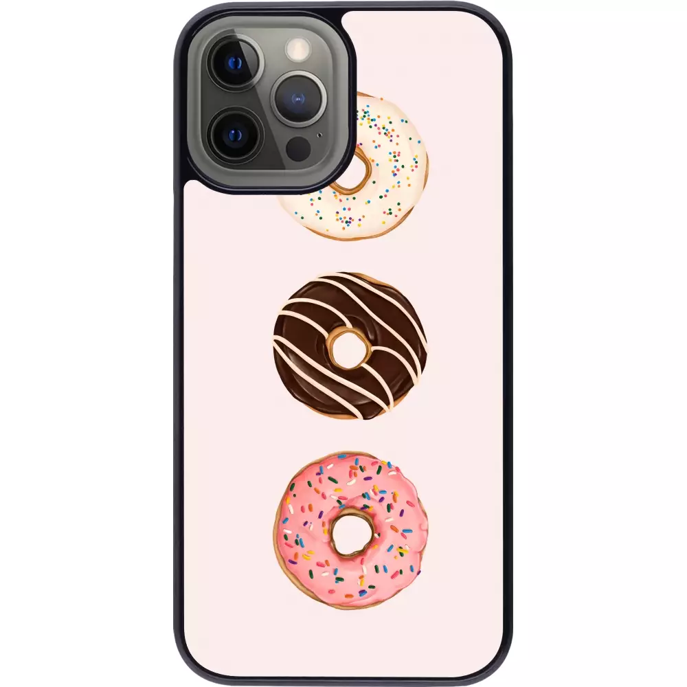 iPhone 12 Pro Max Case Hülle - Spring 23 donuts