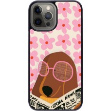 iPhone 12 Pro Max Case Hülle - Dog with newspaper 2026