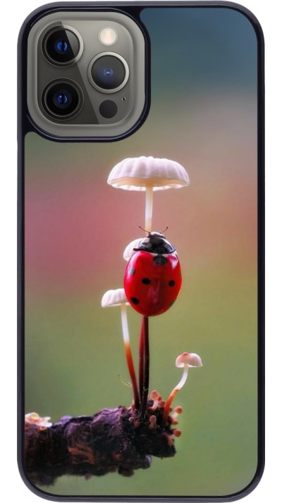 iPhone 12 Pro Max Case Hülle - Ladybird on a mushroom 2026