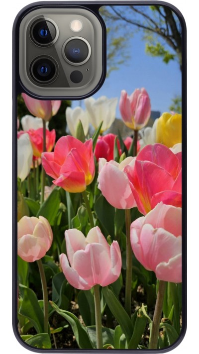 iPhone 12 Pro Max Case Hülle - Tulips 2026