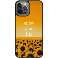 iPhone 12 Pro Max Case Hülle - Summer 2025 Enjoy your life