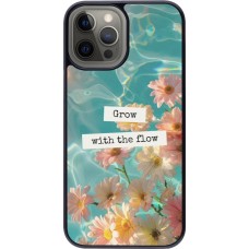 iPhone 12 Pro Max Case Hülle - Summer 2025 Grow with the flow