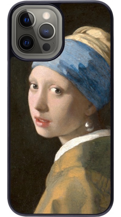 iPhone 12 Pro Max Case Hülle - Kunstbild - Das Mädchen mit dem Perlenohrring - Jan Vermeer