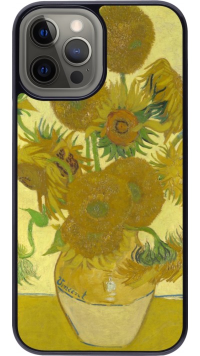iPhone 12 Pro Max Case Hülle - Kunstbild - Sonnenblumen  - Van Gogh