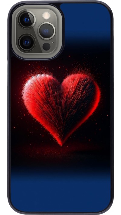 iPhone 12 Pro Max Case Hülle - Valentin 2025 rotes Herz