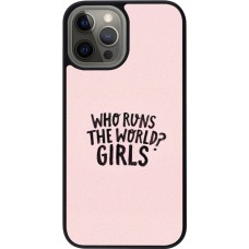 Coque iPhone 12 Pro Max - Silicone rigide noir Womens day 2026 3