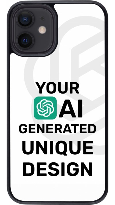 iPhone 12 mini Case Hülle - 100% einzigartig erstellt dank Deiner Kreativität und künstlicher Intelligenz (KI)