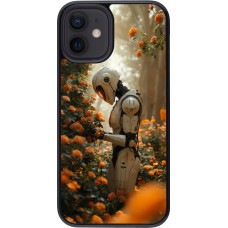 iPhone 12 mini Case Hülle - Astronaut flowers 2025