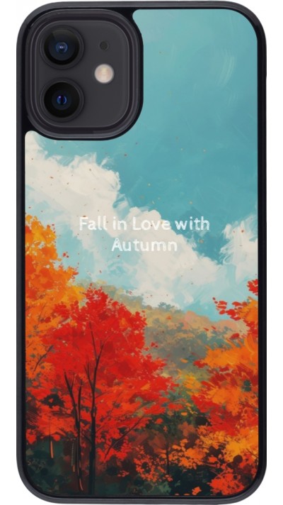 iPhone 12 mini Case Hülle - Autumn 25 Fall in love