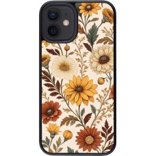 iPhone 12 mini Case Hülle - Autumn 25 Flower pattern