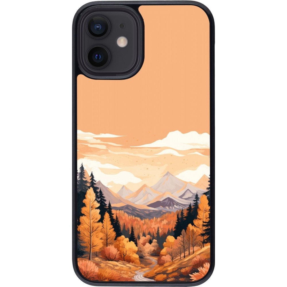 iPhone 12 mini Case Hülle - Autumn 25 Mountains