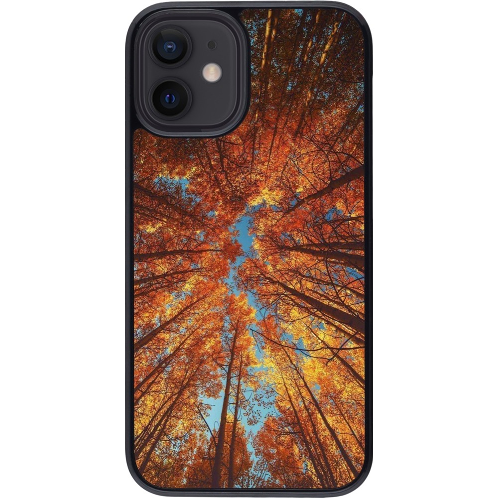 iPhone 12 mini Case Hülle - Autumn 25 Trees
