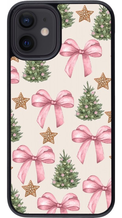 iPhone 12 mini Case Hülle - Christmas 25 Vintage Ribbons