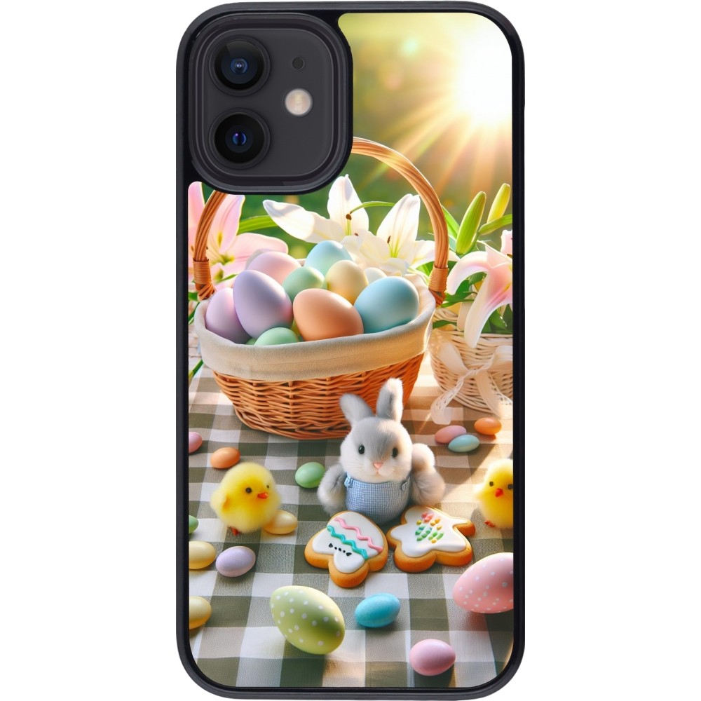 iPhone 12 mini Case Hülle - Ostern 2025 Osterkorb