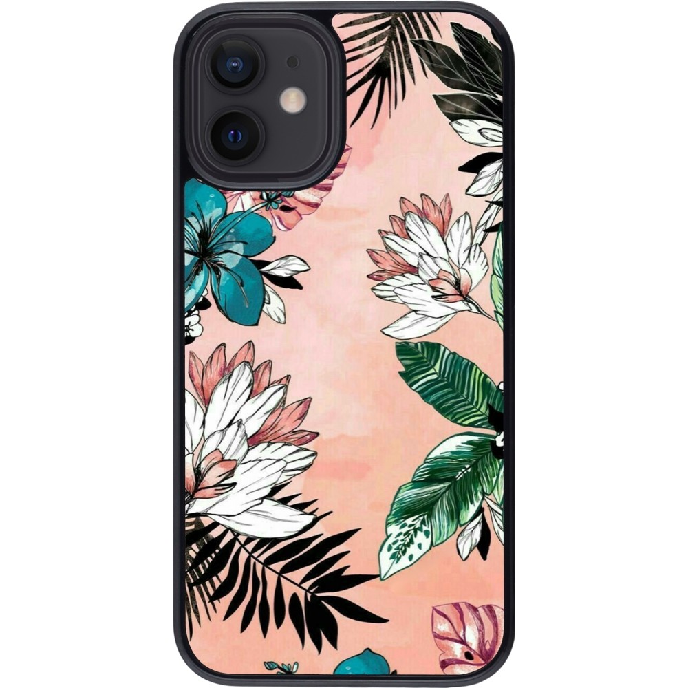 iPhone 12 mini Case Hülle - Flowers Artprint