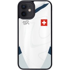 iPhone 12 mini Case Hülle - Schweiz Away personalisierbares Fussballtrikot