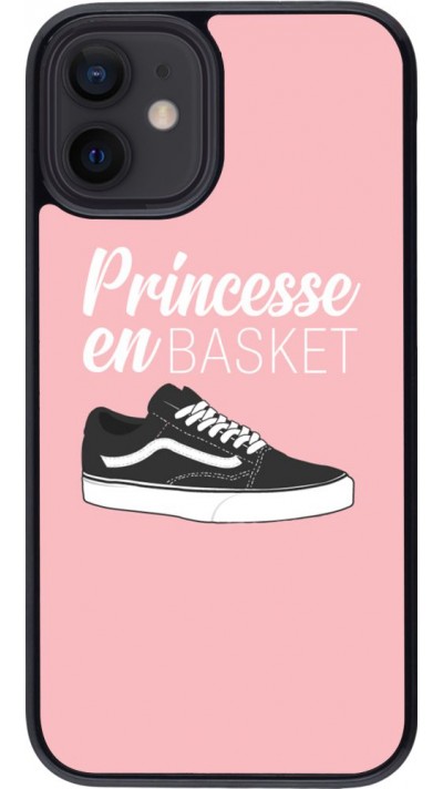 Hülle iPhone 12 mini - princesse en basket