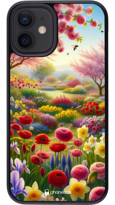 iPhone 12 mini Case Hülle - Frühling 25 Strauß Frühling