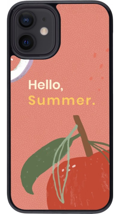 Coque iPhone 12 mini - Summer 2025 Hello summer