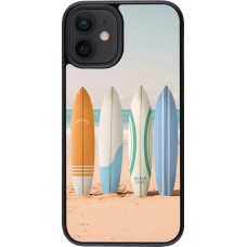 iPhone 12 mini Case Hülle - Summer surfboard 2025