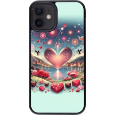iPhone 12 mini Case Hülle - Valentin 2025 Schick
