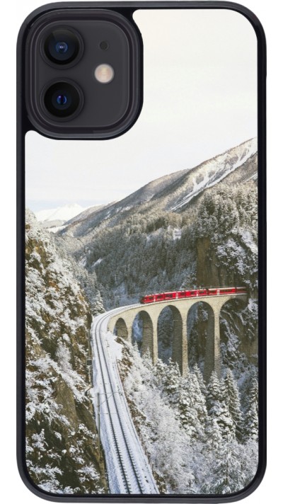 iPhone 12 mini Case Hülle - Winter 25 Winter polar express